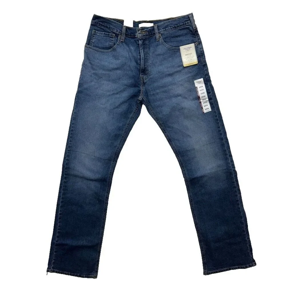 Levi Strauss Signature Gold Men's 34x36 Blue Bootcut Jeans NWT (78 characters)